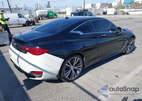 2017 Infiniti Q60 3.0T Premium из США, поврежденный, VIN JN1EV7ELXHM550266